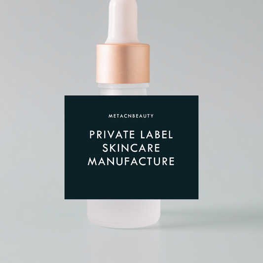 MetaCNBeauty private label skincare manufacture