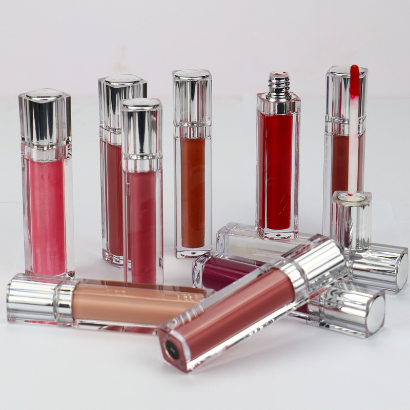10 pcs of private label glossy non-stick lip glaze