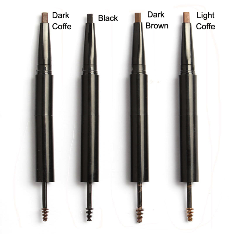 Private label 3 in 1 eyebrow pencil color board