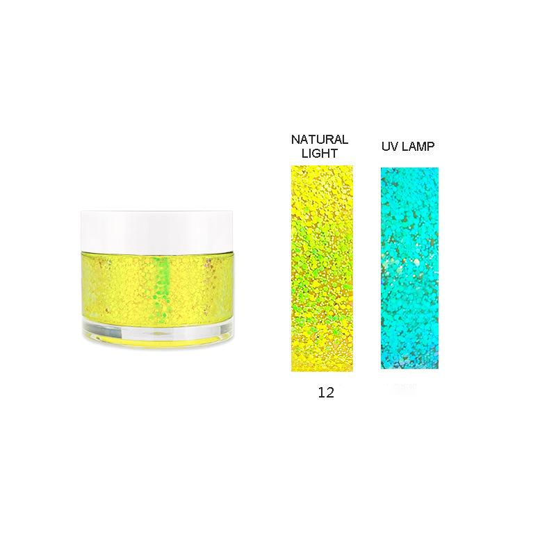 Private Label Body UV Glitter Gel