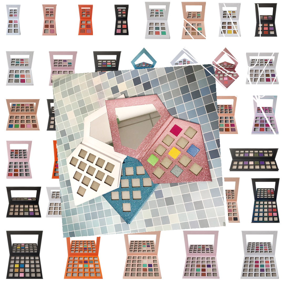 Private Label Empty Paper Eyeshadow Palette -13 Hole