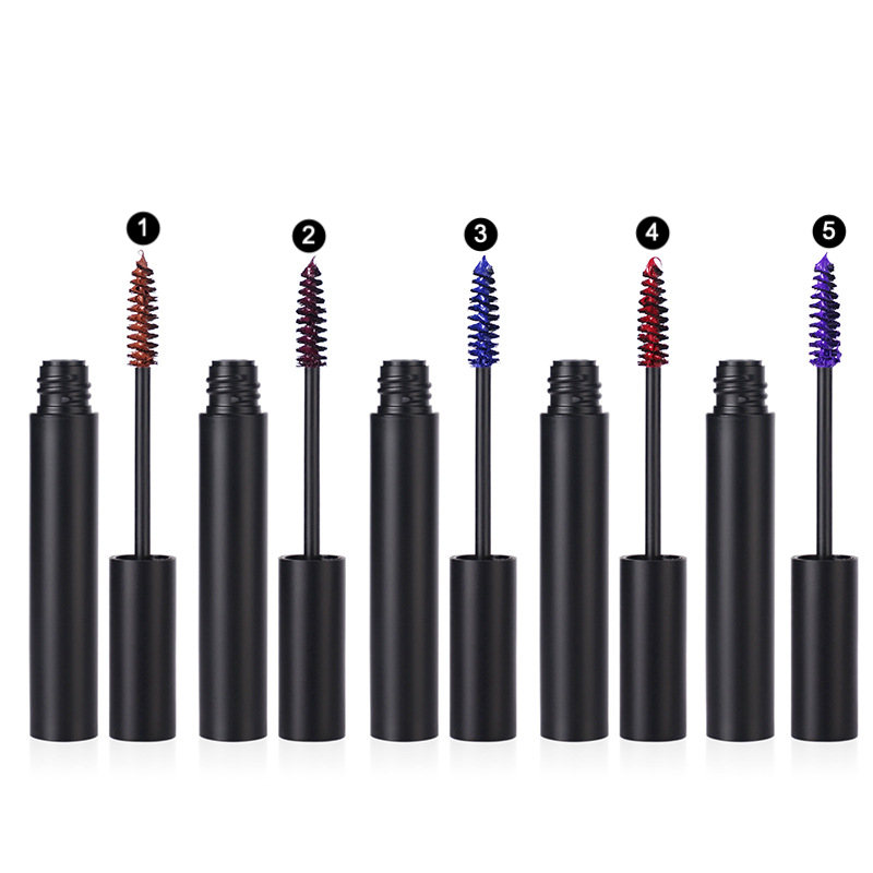 Private label colored mascara color board