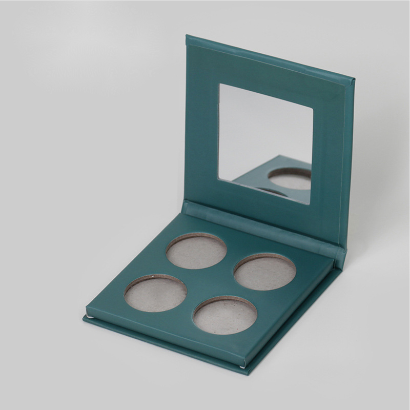 4 grid of Private label DIY paper eyeshadow empty Pan-26mm