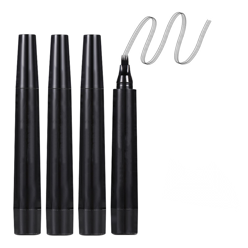 Private label men's and women's four-pronged liquid eyebrow 4PCS