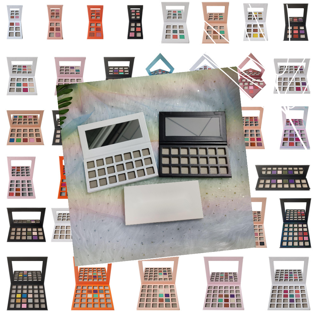 Private Label Empty Paper Eyeshadow Palette -21 Hole