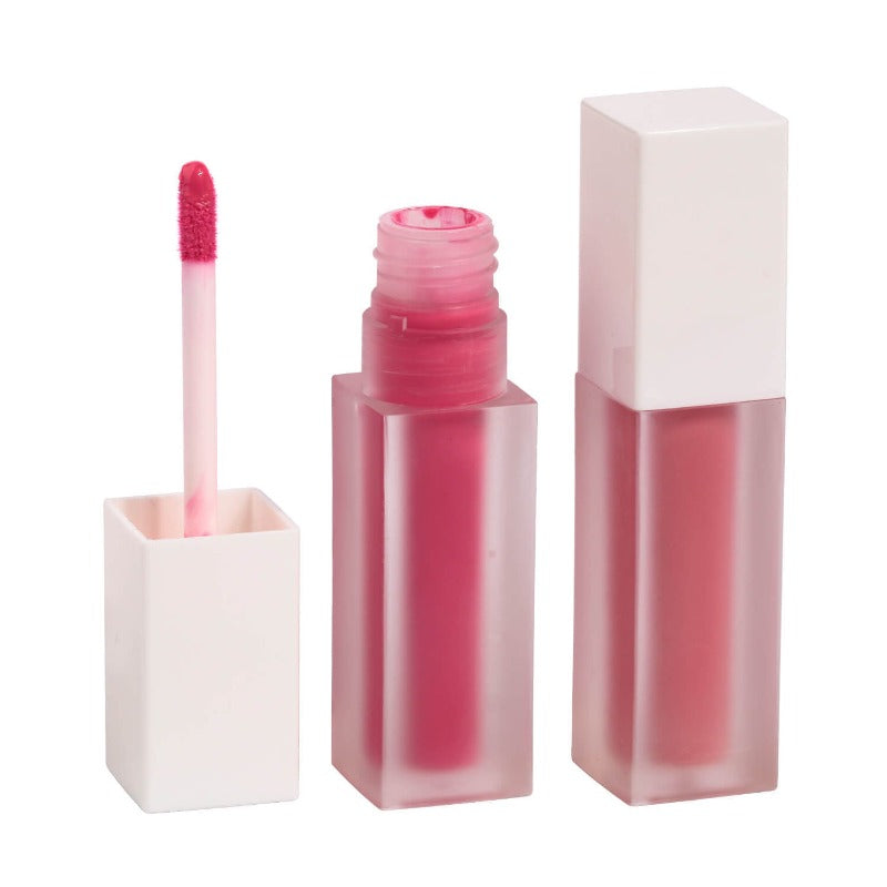 Private label matte moisturizing blush white cap