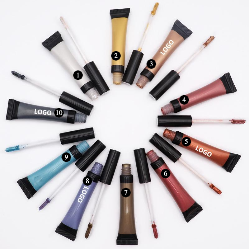 MetaCNBeauty Private Label Makeup Liquid Eyeshadow Shades Swatch