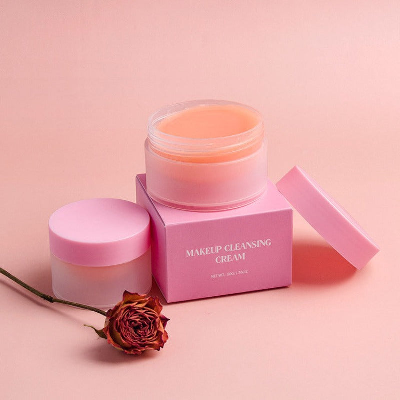 Private label gentle deep cleansing makeup remover balm 2 pcs