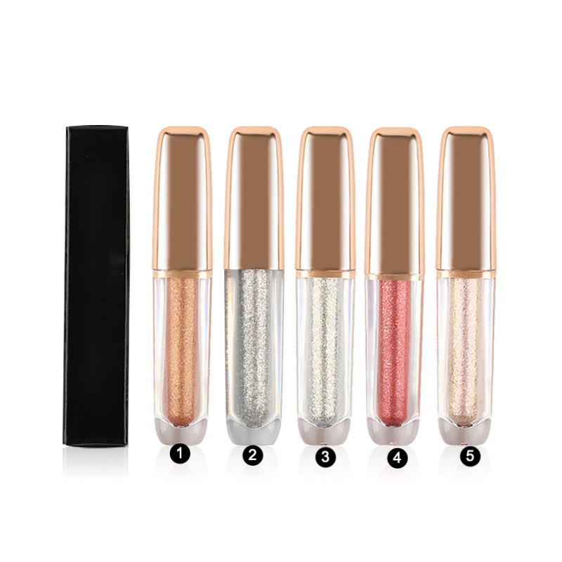 Private label five color liquid eyeshadow color board