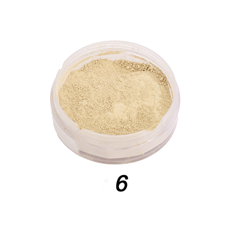 Private label long-lasting makeup setting powder color No.6