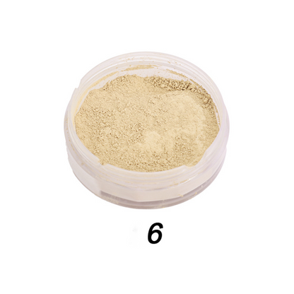 Private label long-lasting makeup setting powder color No.6
