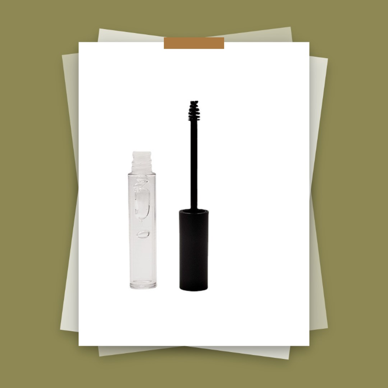 Private label black tube transparent eyebrow shaping liquid