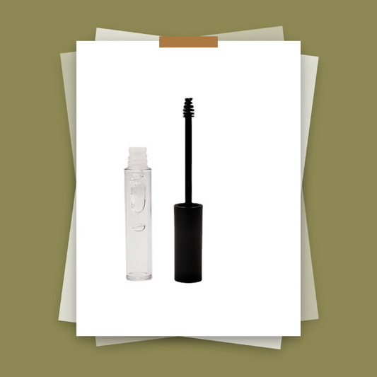 Private label black tube transparent eyebrow shaping liquid
