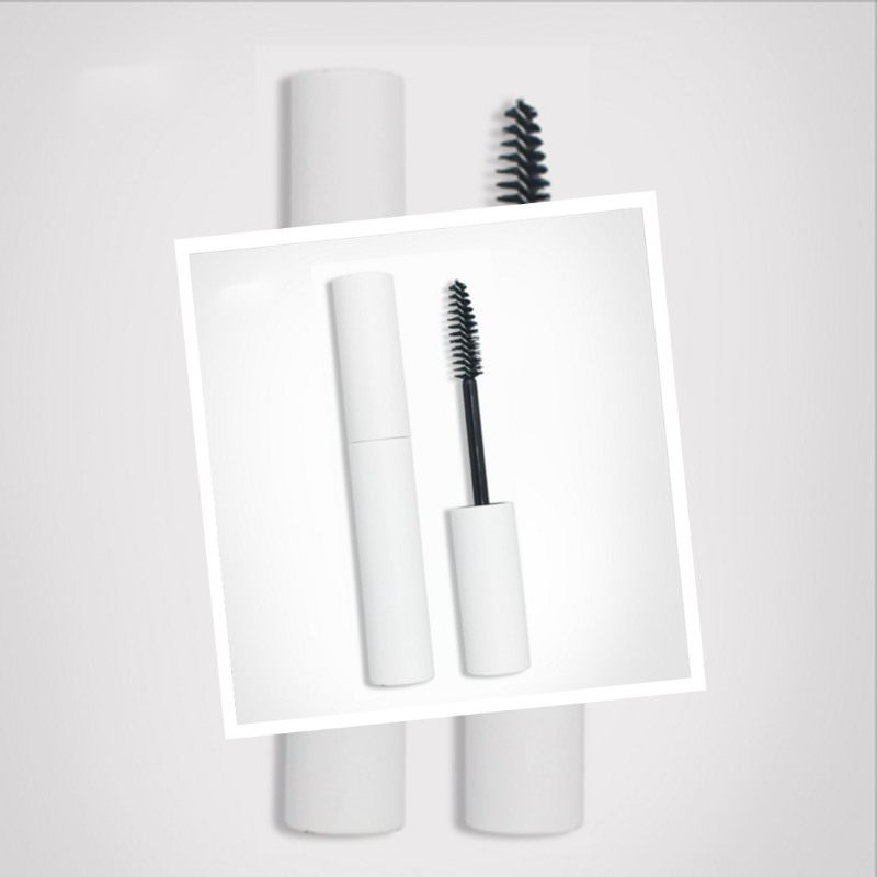 Private label waterproof long lasting eyebrow gel overall matte white tube