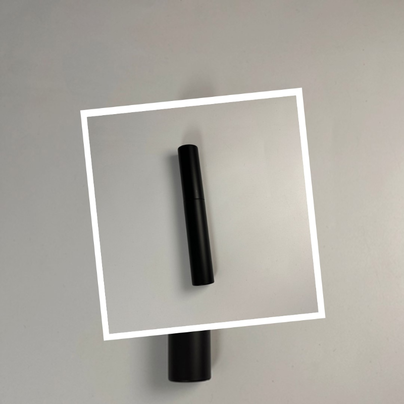 Private label waterproof long lasting eyebrow gel overall matte black tube