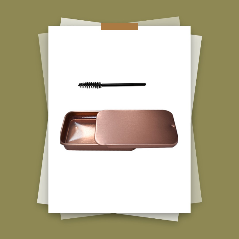 Private label hard transparent eyebrow pomade
