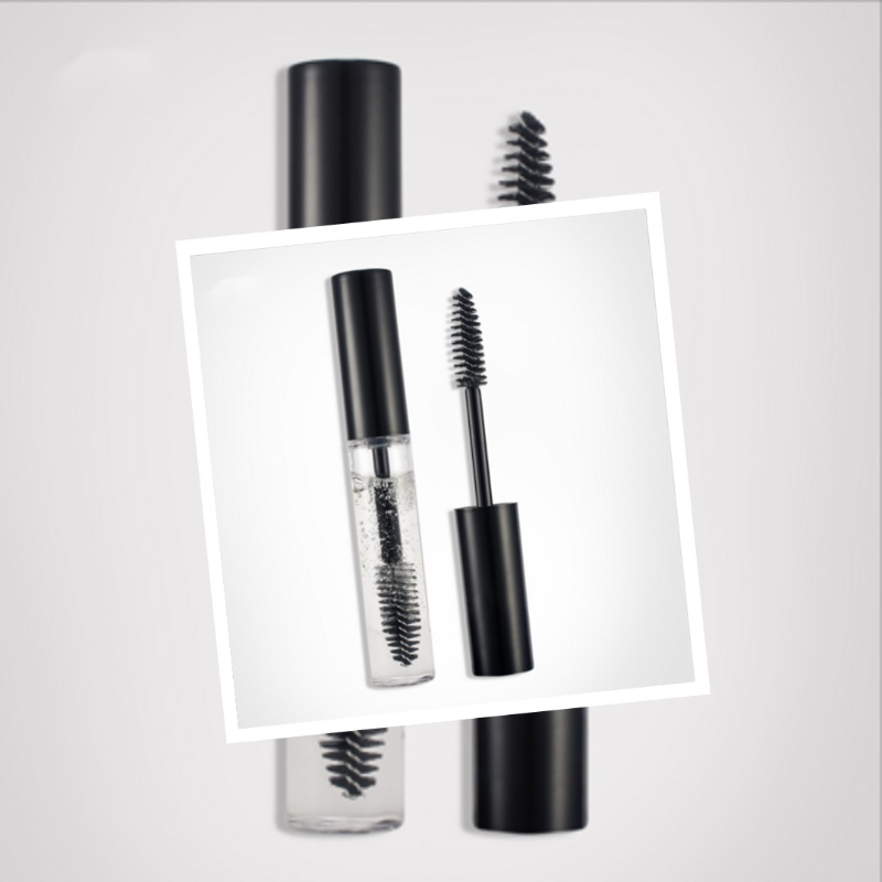 Private label waterproof long lasting eyebrow gel bright black tube