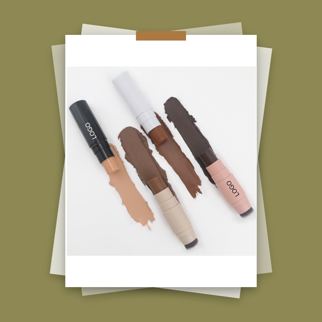MetaCNBeauty Private Label Makeup Concealer Stick In 4 type of Packing option