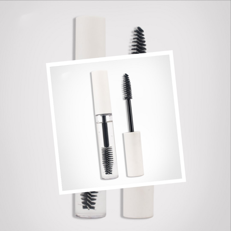 Private label waterproof long lasting eyebrow gel matte white tube
