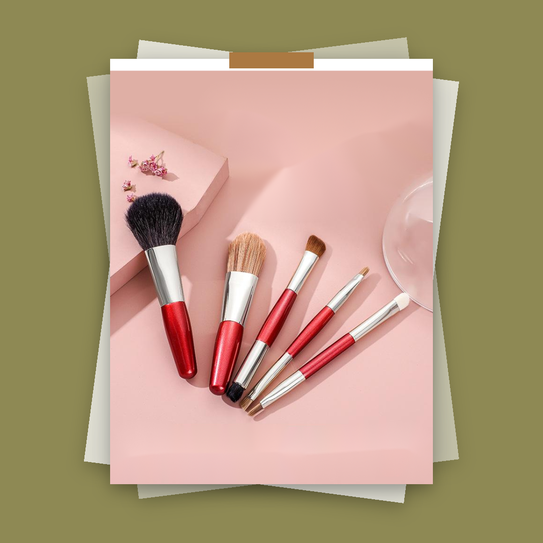 Private Label 5 Makeup Brush Sets