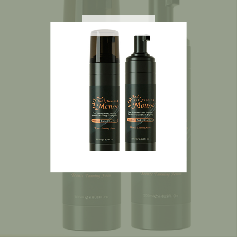 Private label indoor sunless self-tanner bronzer