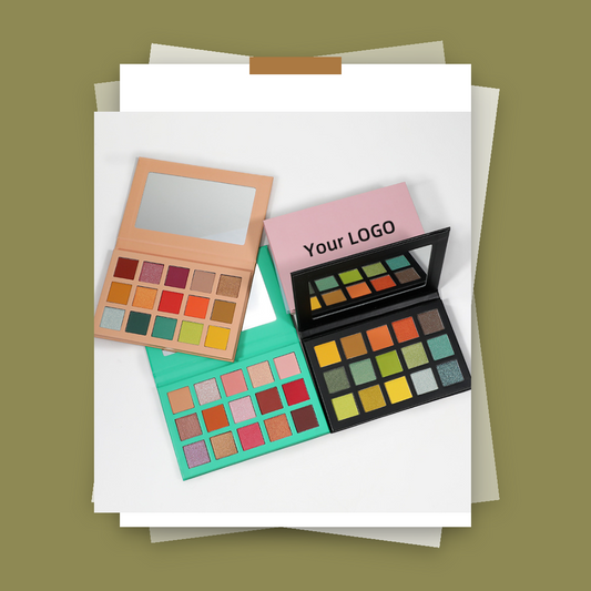 MetaCNBeauty Private Label Cosmetics 15 Color Eyeshadow Palette