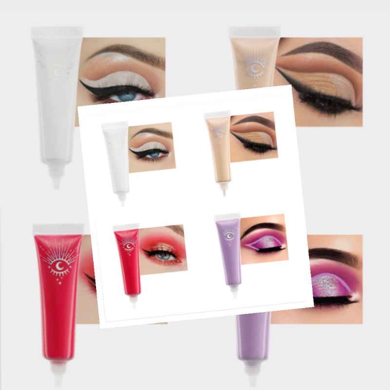 Private label color eyeshadow primer 4 colors