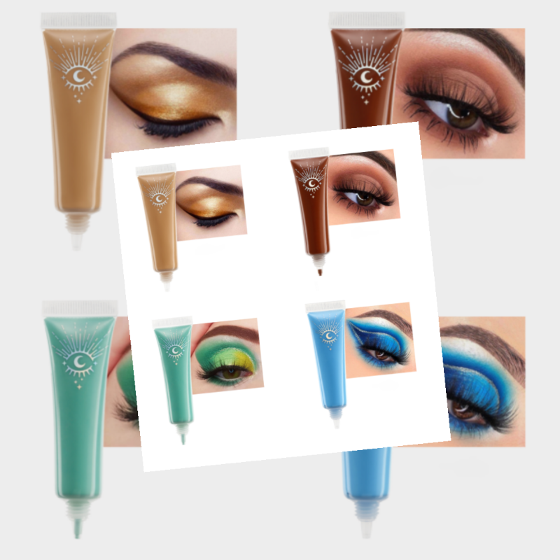 Private label color eyeshadow primer 4PCS