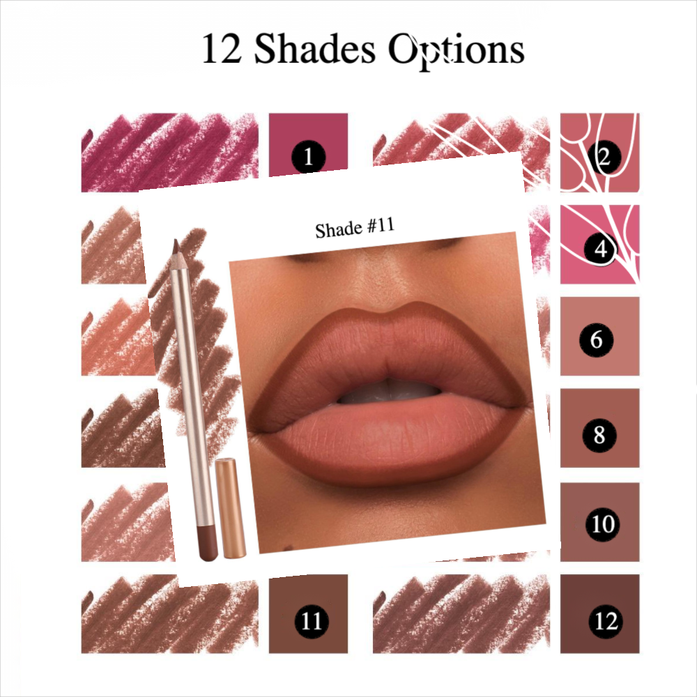Private Label Nature Matte Smooth Lip Liner Shade#11
