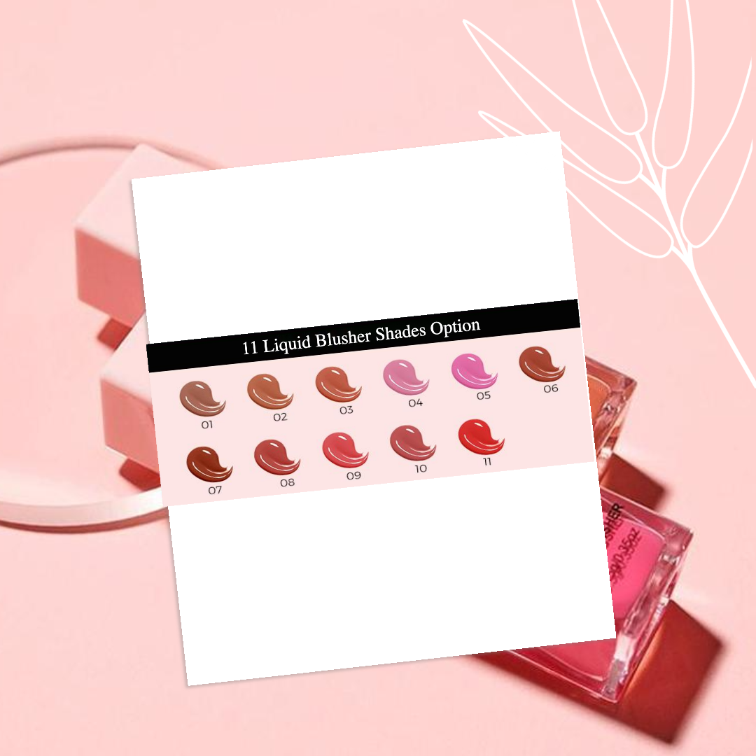 MetaCNBeauty Private Label Organic Liquid Blusher