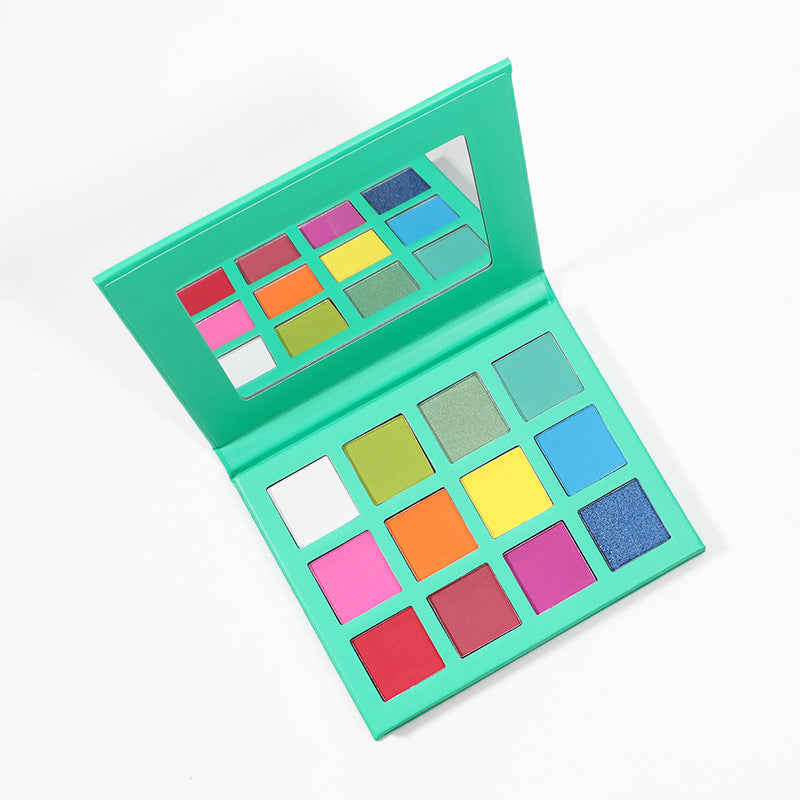 MetaCNBeauty Private Label Square Hole 12 Color Eye Shadow Palette