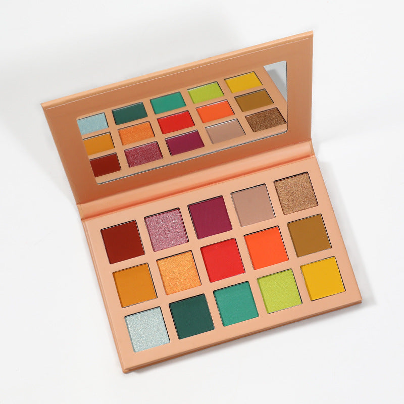 MetaCNBeauty Private Label Cosmetics 15 Color Eyeshadow Palette