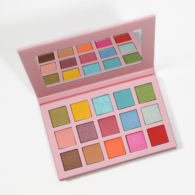 MetaCNBeauty Private Label Cosmetics 15 Color Eyeshadow Palette