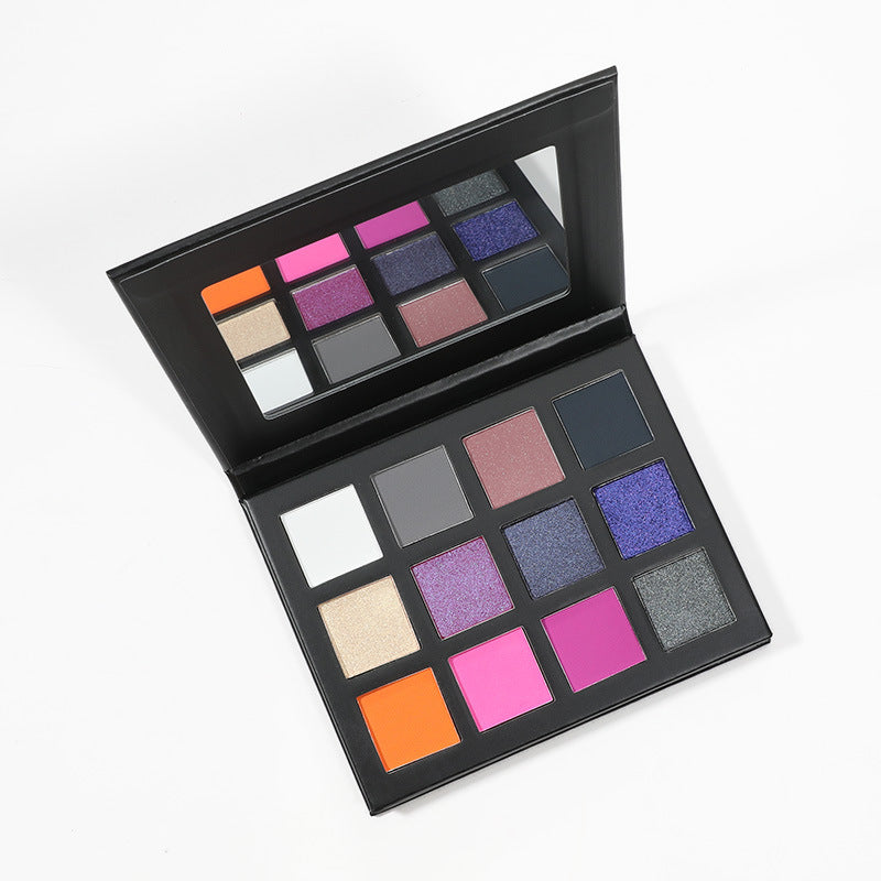 MetaCNBeauty Private Label Square Hole 12 Color Eye Shadow Palette