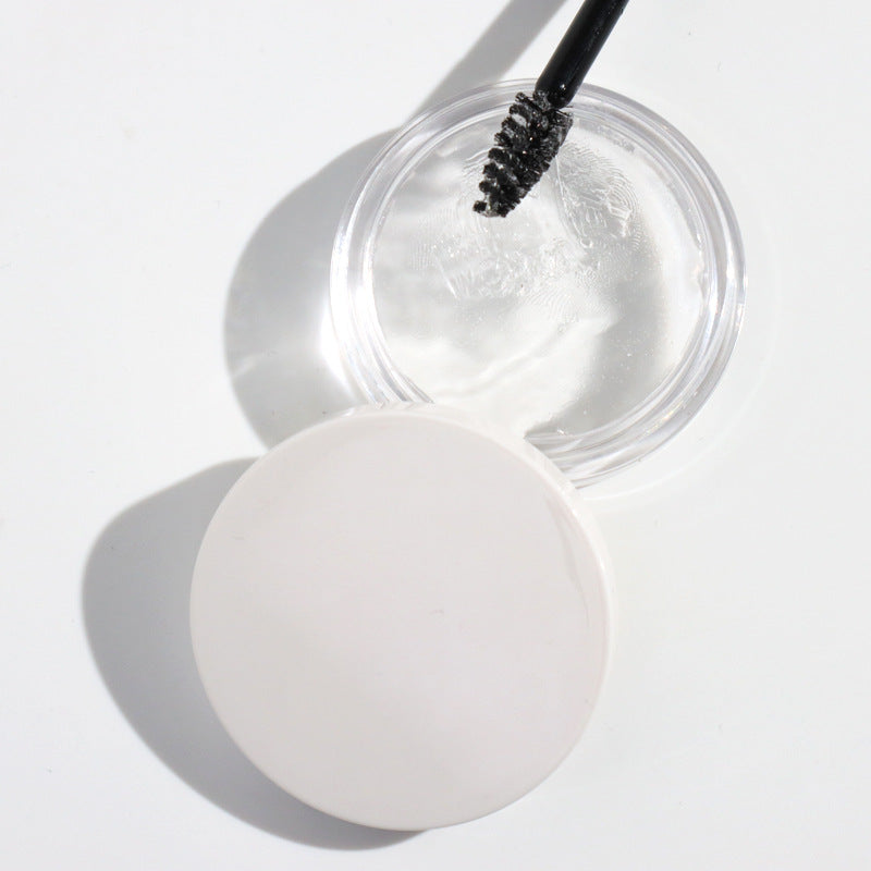 Private label transparent waterproof eyebrow gel white cover 1 pcs