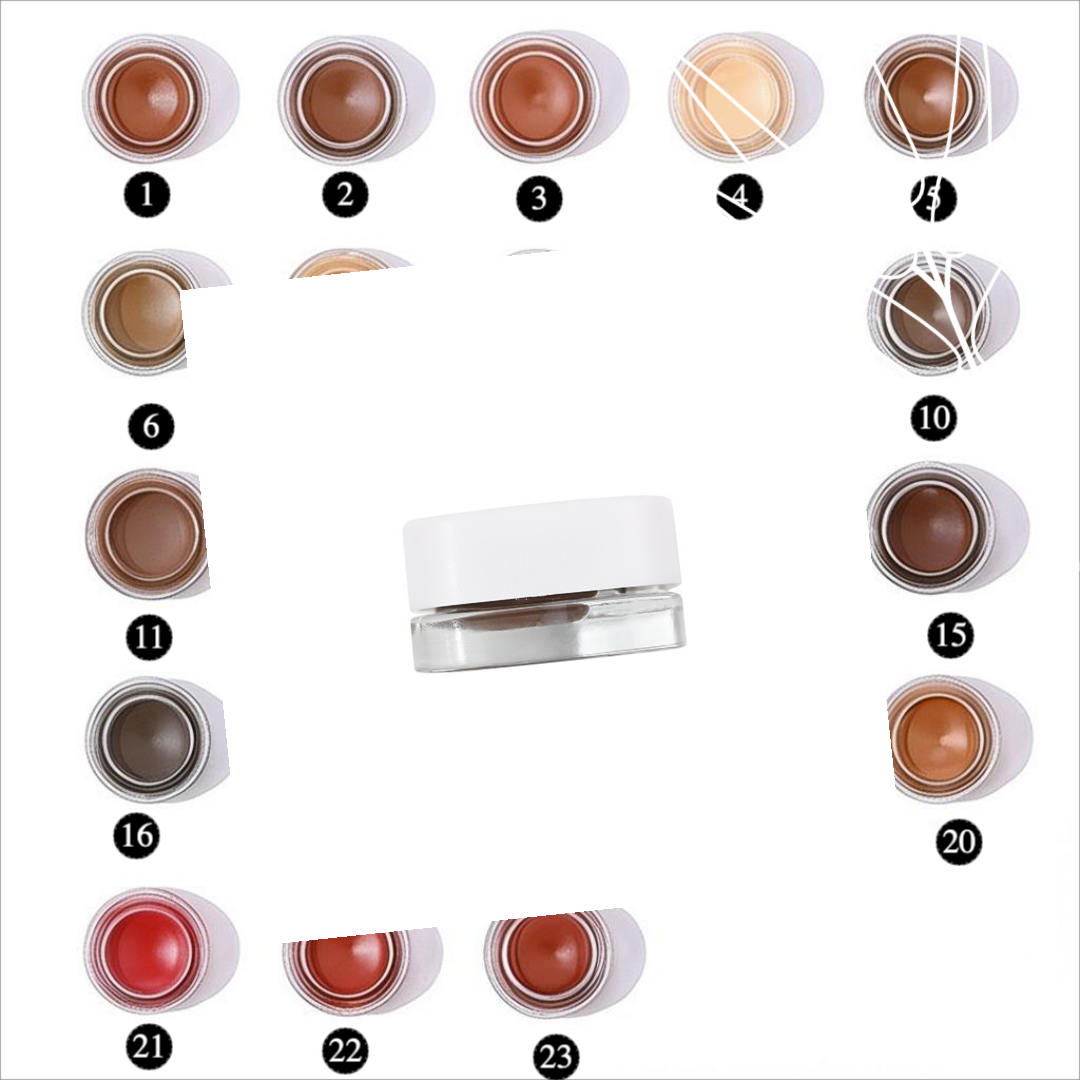 Private Label 2 In 1 Natural Tinted Eyebrow Gel - 23 Shades for Perfect Brows