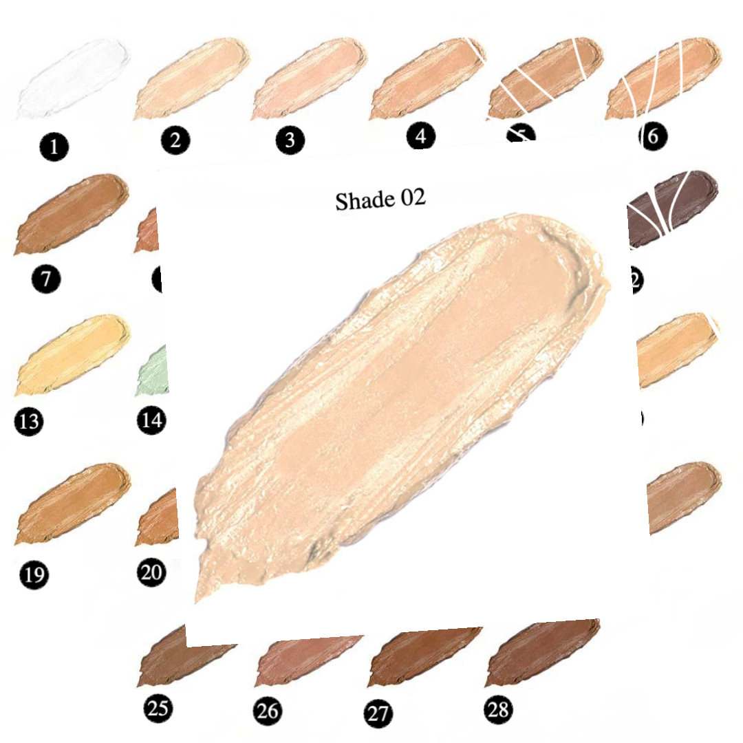 Private Label Natural Contouring & Concealer Cream Shade 02