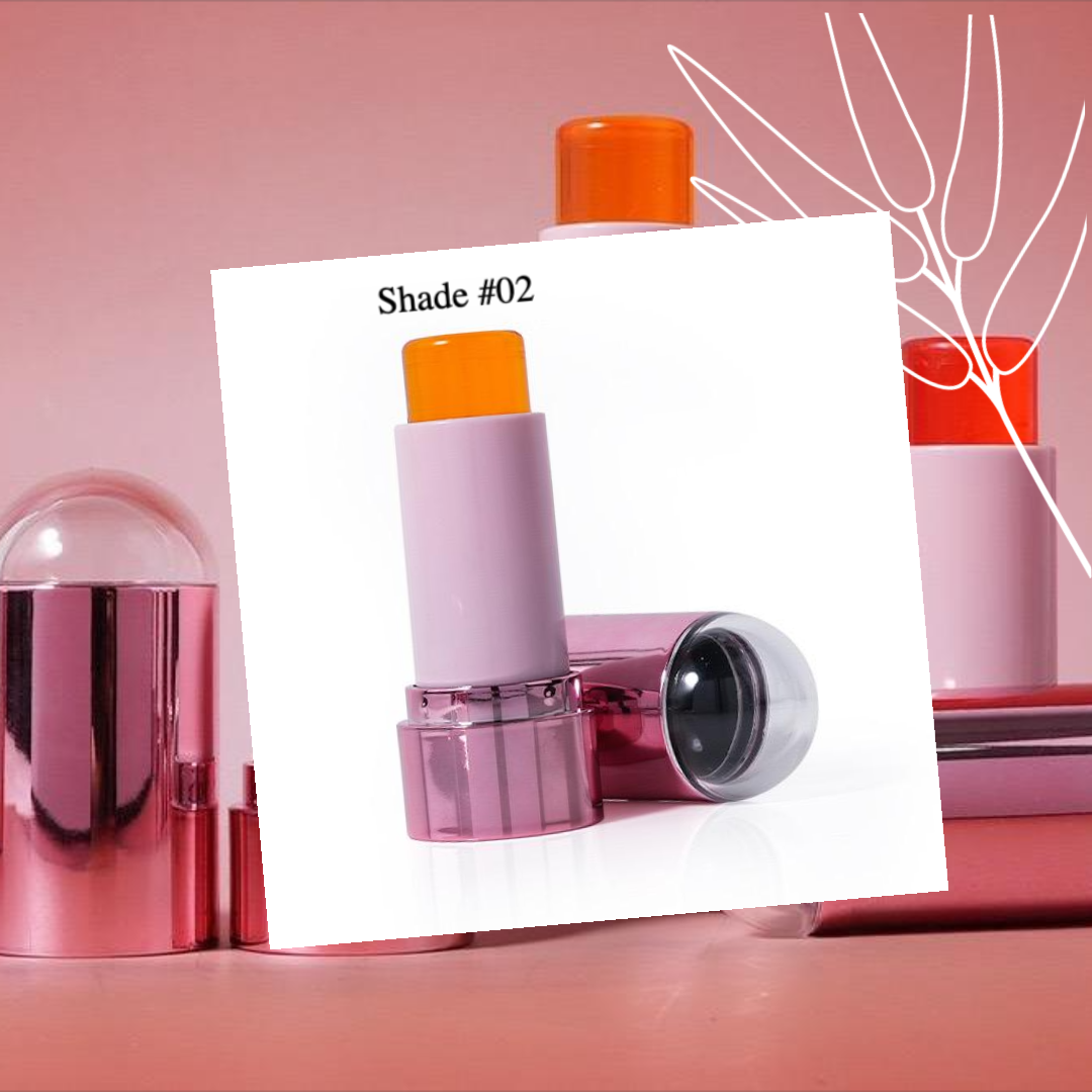 Private Label Natural Jelly Lip and Cheek Blush Stick
