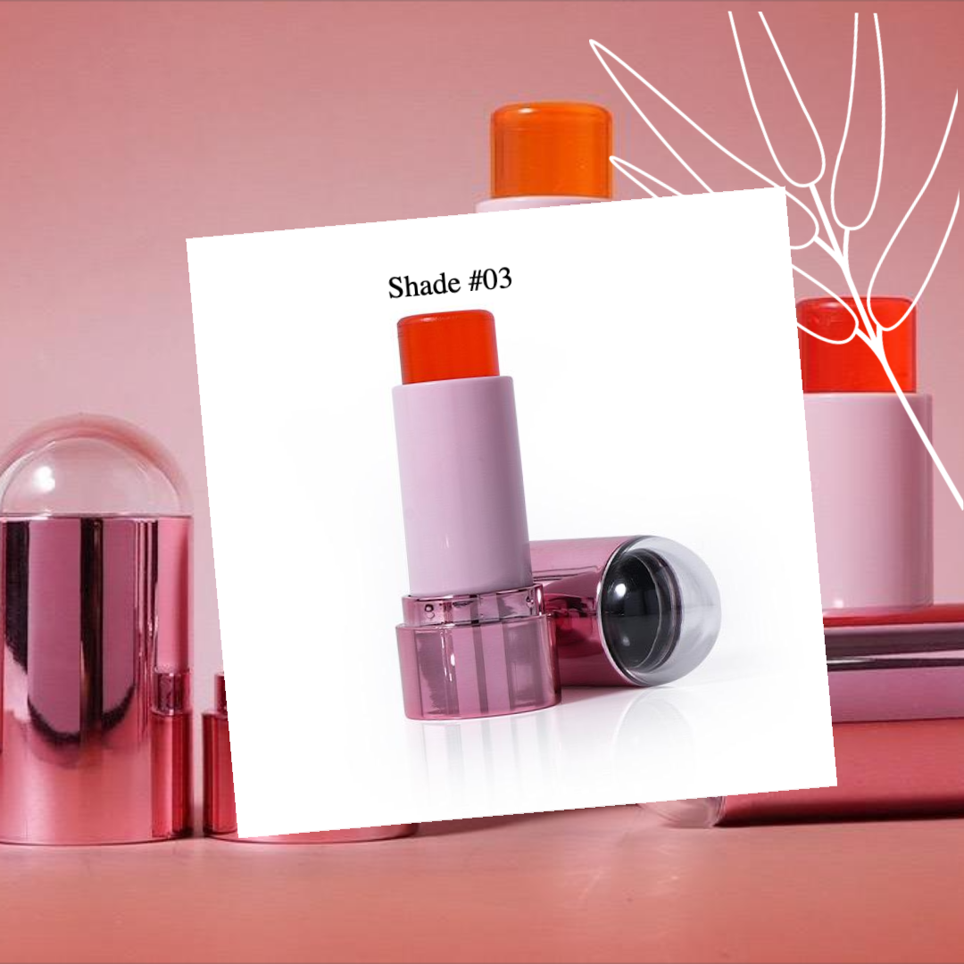 Private Label Natural Jelly Lip and Cheek Blush Stick