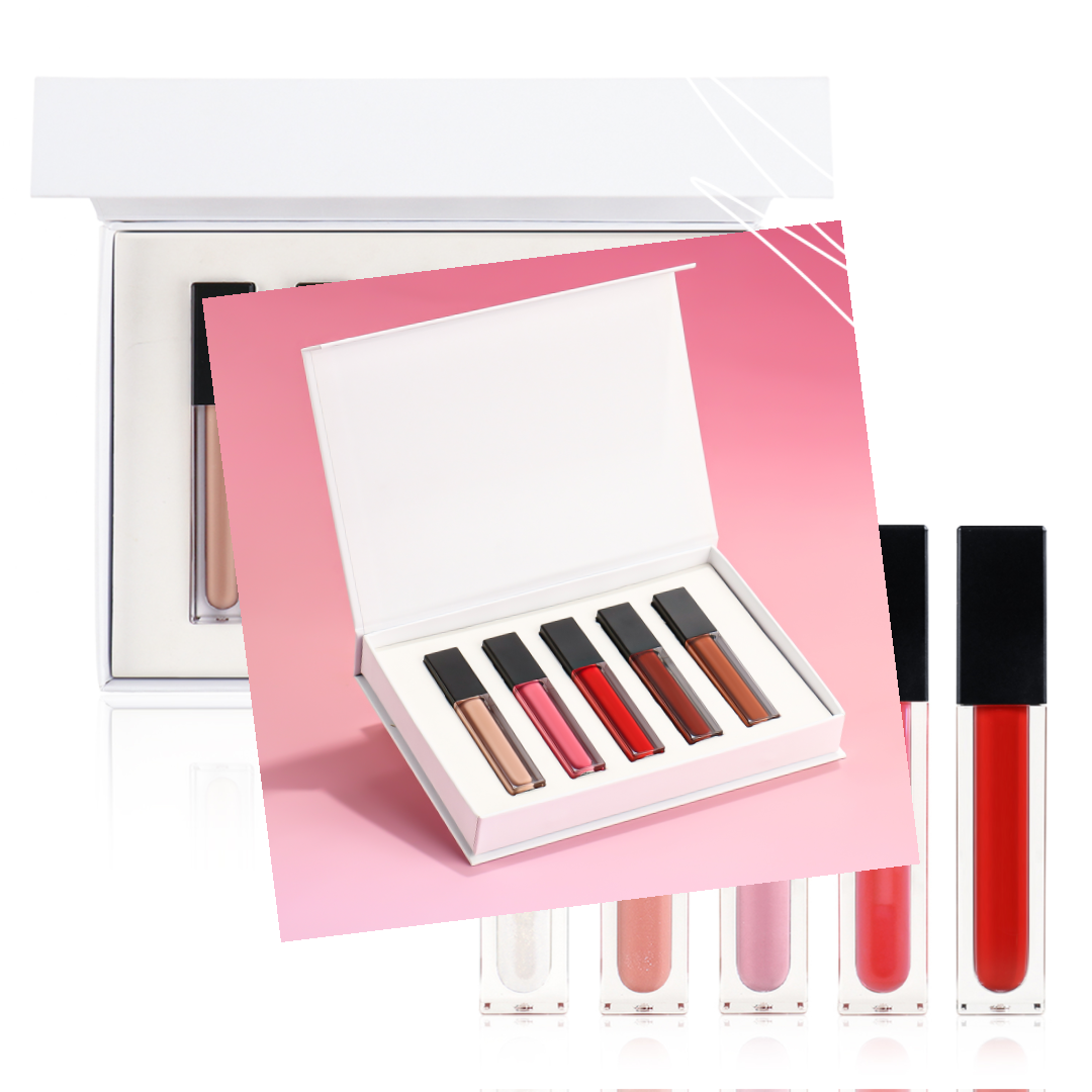 Private Label Natural Lip Gloss Set