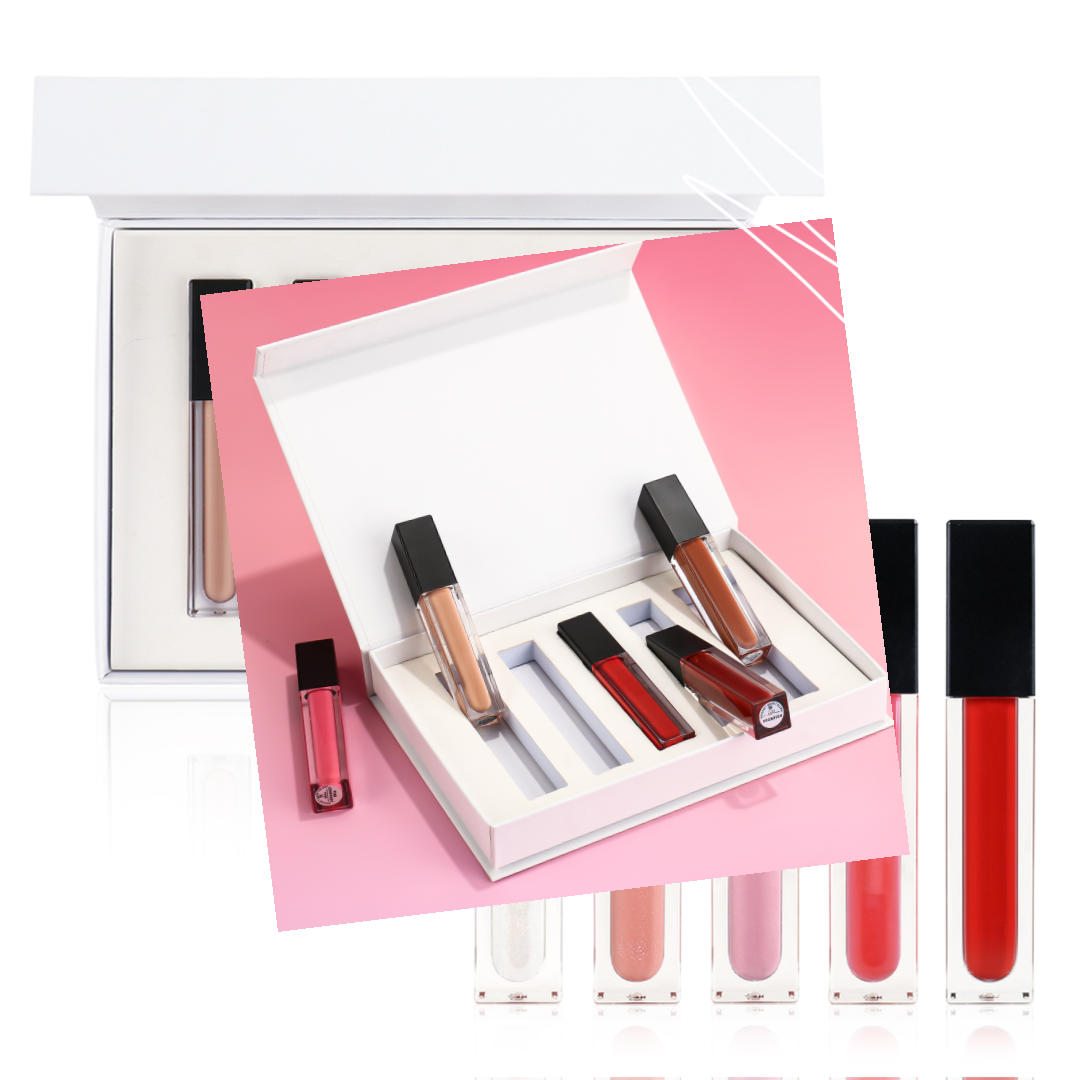 Private Label Natural Lip Gloss Set