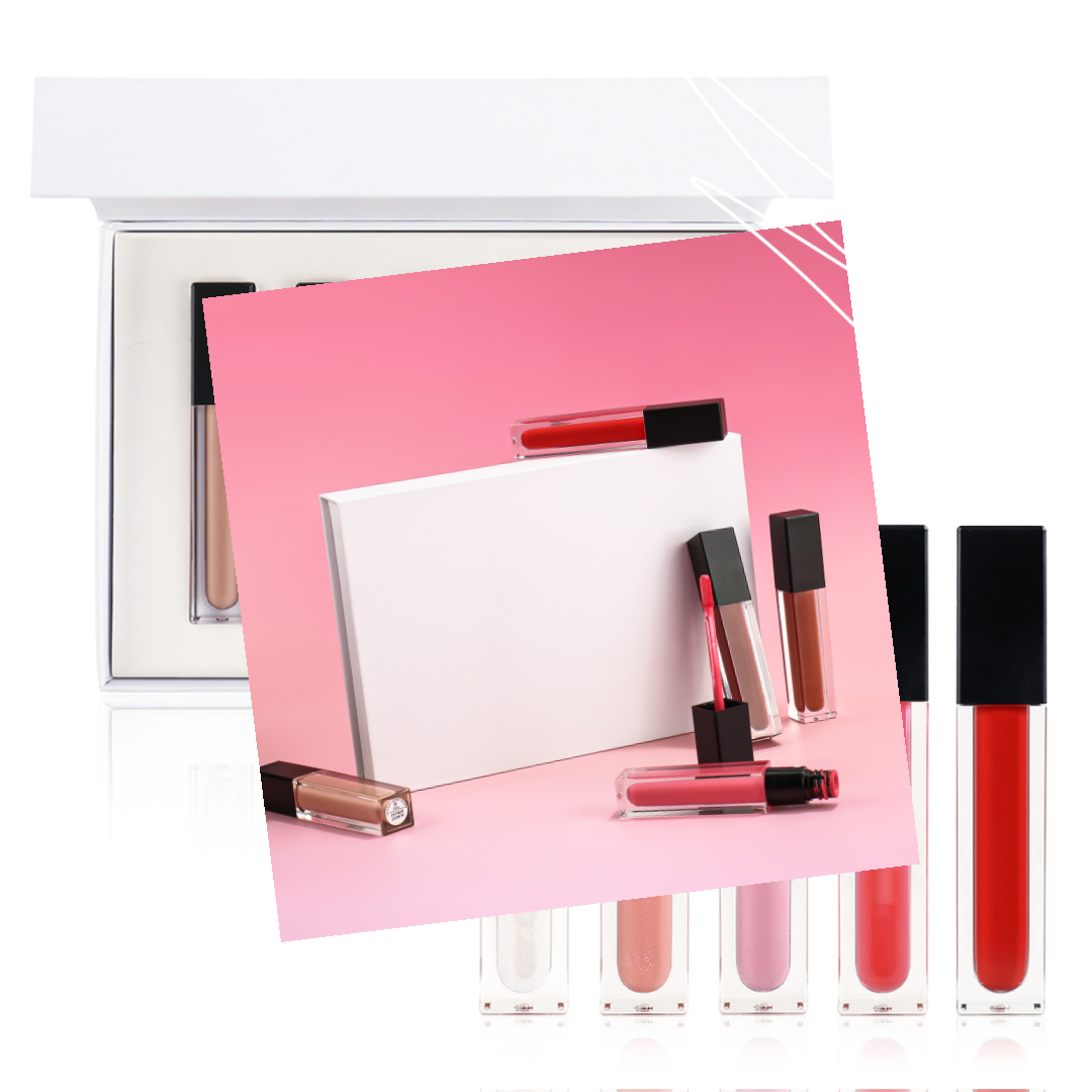 Private Label Natural Lip Gloss Set