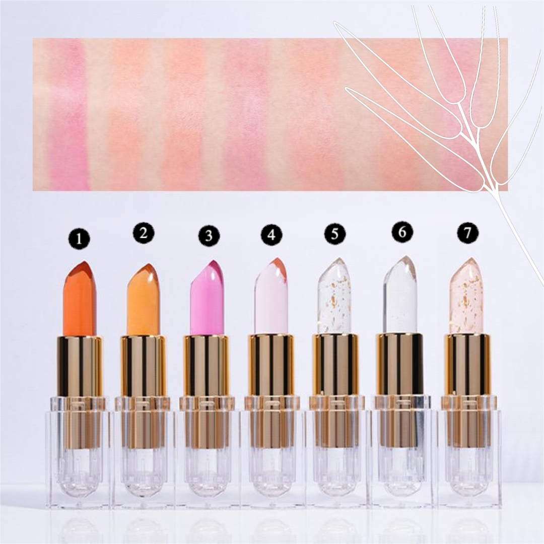 Private Label Natural Color Changing Jelly Lip Balm