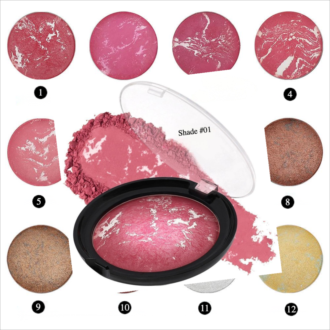 Private Label Nature Baked Blush Powder Shade 1