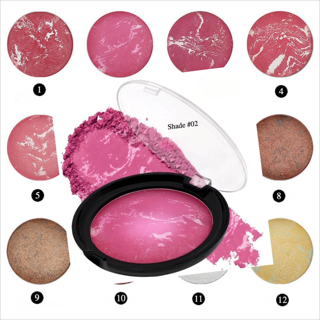 Private Label Nature Baked Blush Powder Shade 2