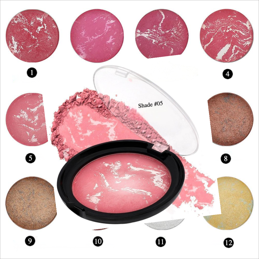 Private Label Nature Baked Blush Powder Shade 5
