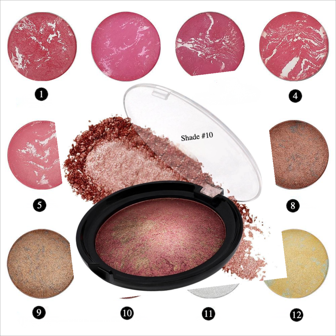 Private Label Nature Baked Blush Powder Shade 10