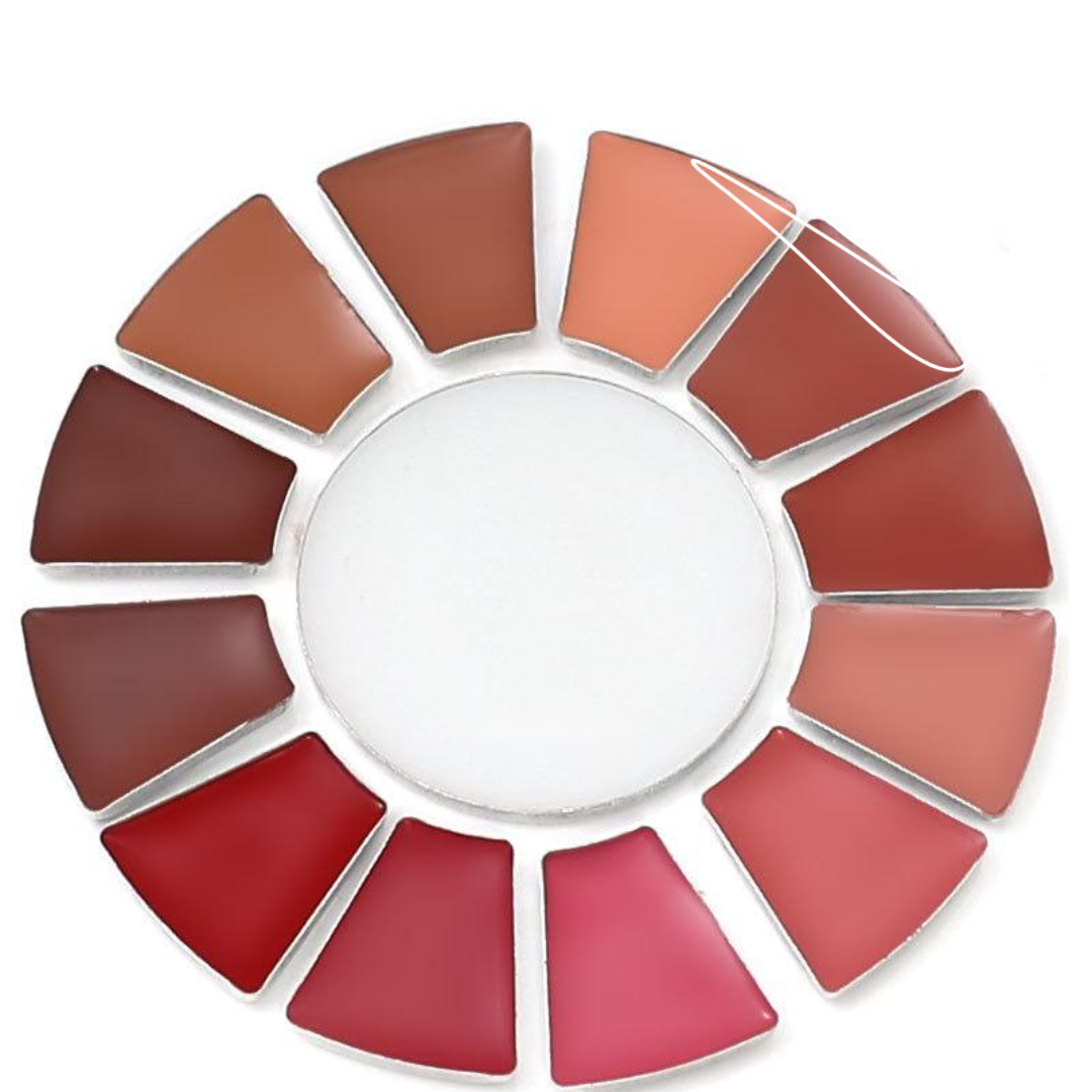 Private Label Nature Multicolor Non-stick Waterproof Matte Lipstick Palette