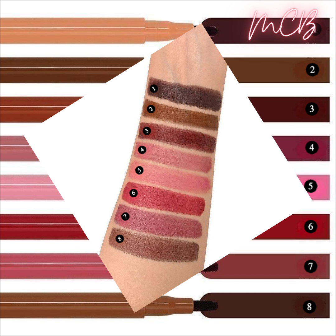 Private Label Nature Non-Stick, Long Last, Matte Liquid Lipstick Pens Shade Chart