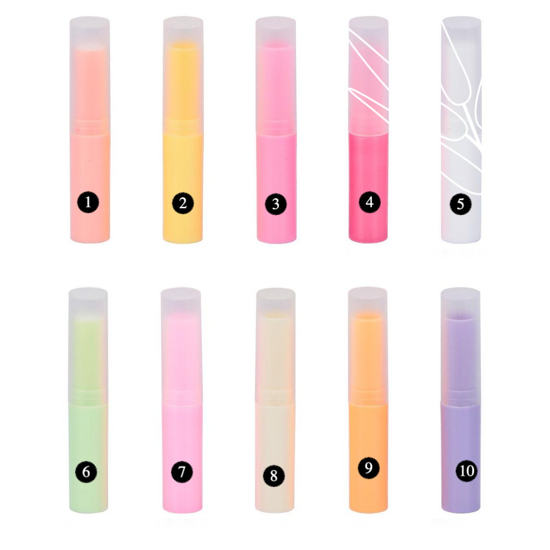 Private Label Organic Fruit Lip Balm 4 Flavor